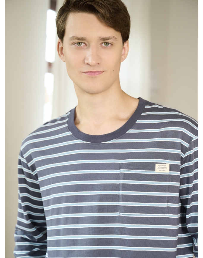 5018PCC Мужская пижама (Дл.рукав+брюки) 5018PCC Мужская пижама (Дл.рукав+брюки)